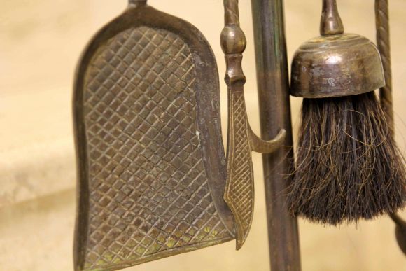 Антикварный набор для камина.Европа.Начало 20 века