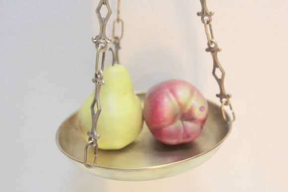 Изящное литьё. Весы правосудия. Европа. Начало 20 века