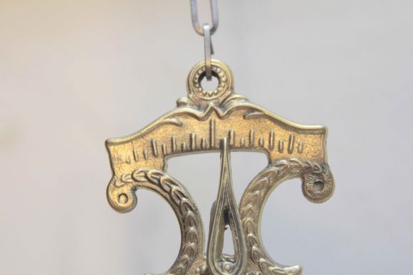 Изящное литьё. Весы правосудия. Европа. Начало 20 века