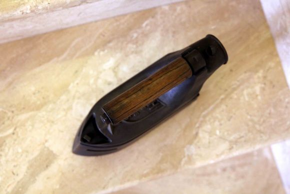 Антикварный утюг со звездой. Почти 5 кг. Утюг-монстр. Европа. Начало 20 в