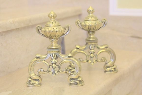 Таганы для дров в камине. Антиквариат