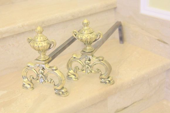 Таганы для дров в камине. Антиквариат