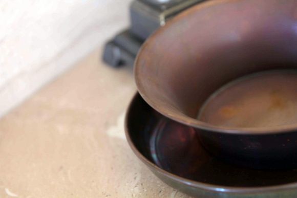 Старинные чугунные весы , рассчитанные на 5 кг  ХХвек , Европа