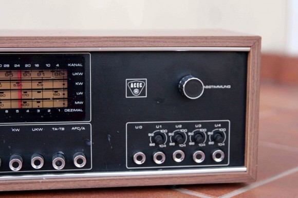 Антикварное радио после реставрации. Германия