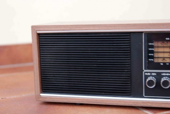 Антикварное радио после реставрации. Германия