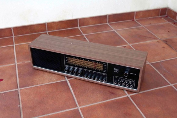 Антикварное радио после реставрации. Германия