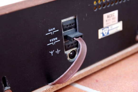 Антикварное радио после реставрации. Германия