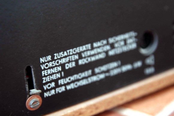 Антикварное радио после реставрации. Германия