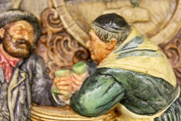 Винтажные немецкие настенные тарелки