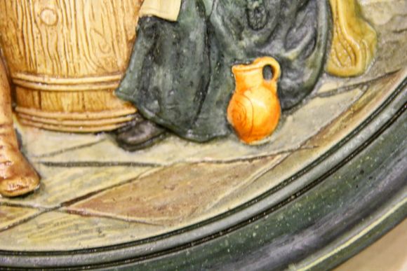 Винтажные немецкие настенные тарелки