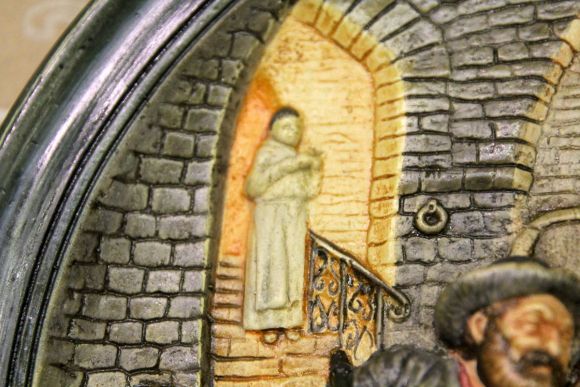 Винтажные немецкие настенные тарелки