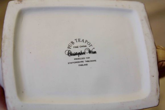 Коллекционный английский заварочный чайник