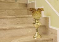 Роскошная керосиновая лампа. Европа. Начало 20 века