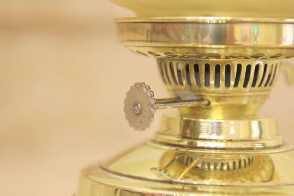 Роскошная керосиновая лампа. Европа. Начало 20 века