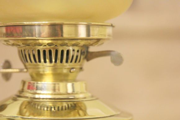 Роскошная керосиновая лампа. Европа. Начало 20 века