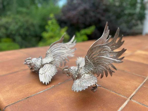 Антикварные петушиные бои