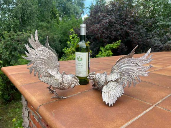 Антикварные петушиные бои