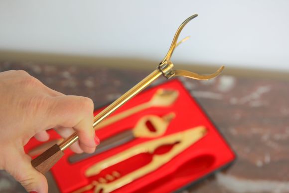 Винтажный набор для винных церемоний