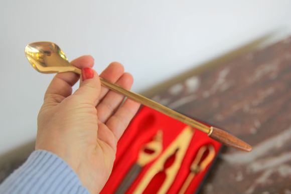 Винтажный набор для винных церемоний