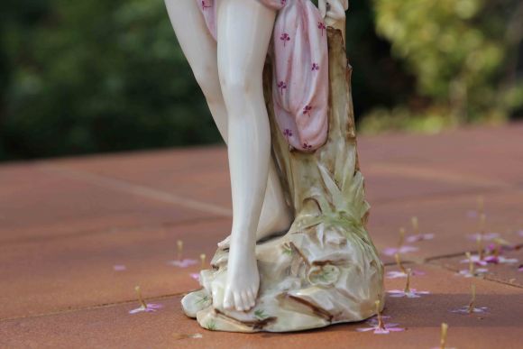 Фарфоровая статуэтка Фолькштедт. Европа. Конец 19 века