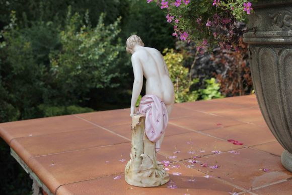 Фарфоровая статуэтка Фолькштедт. Европа. Конец 19 века