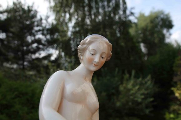 Фарфоровая статуэтка Фолькштедт. Европа. Конец 19 века