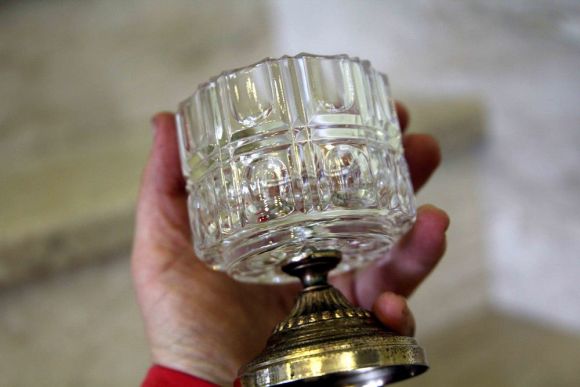 Оригинальный хрустальный бокал. Европа. Начало 20 века