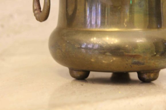 Интересное антикварное кашпо с ручками. Европа. Начало 20 века