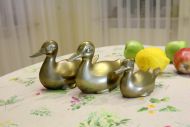Уточки из латуни на счастье