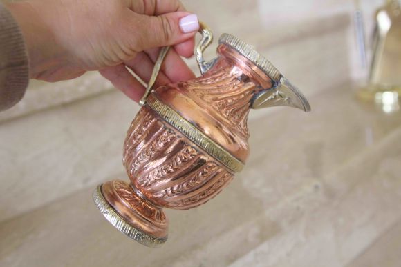 Винтажный кувшин из меди. Европа. Начало 20 века