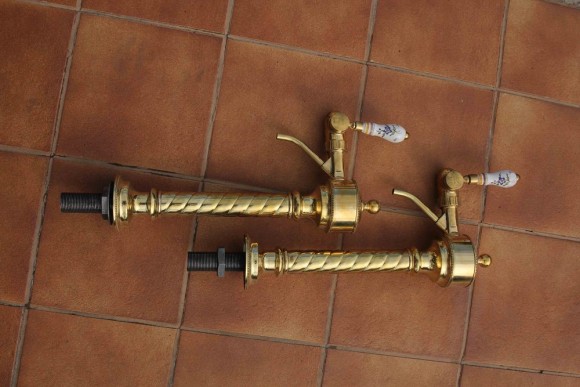 Антикварные ручные пивные краны. Европа. Начало 20 века