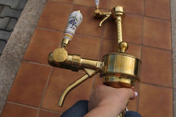 Антикварные ручные пивные краны. Европа. Начало 20 века