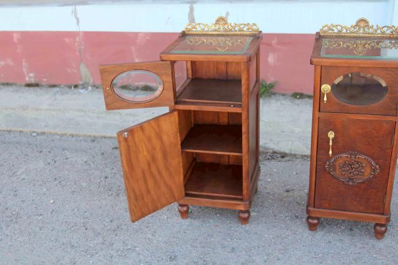 Потрясающая пара старинных тумб. Франция. Начало 20 века