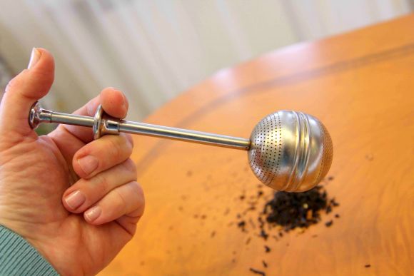 Винтажное чайное ситечко