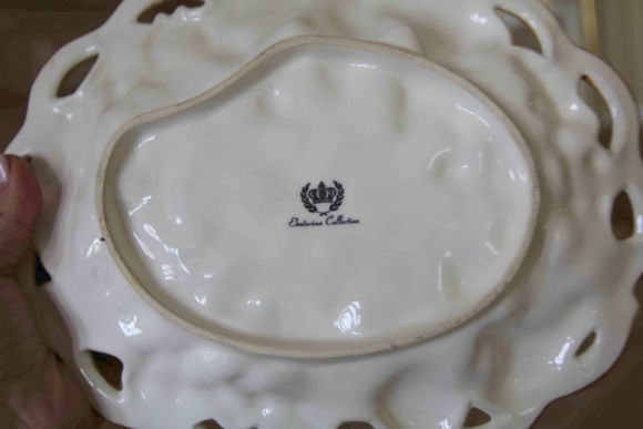 Очаровательная керамическая фруктовница