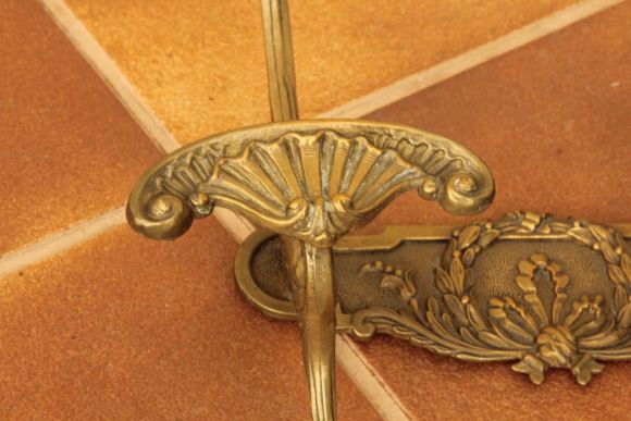 Антикварный, настенный, двойной крючок