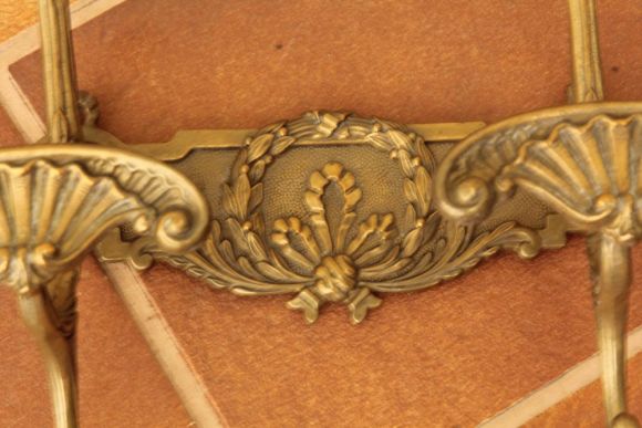 Антикварный, настенный, двойной крючок