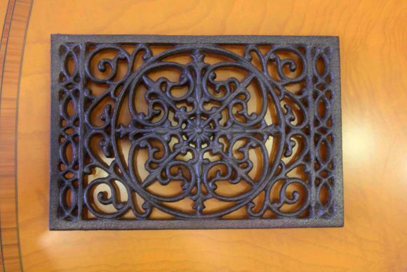 Ажурная винтажная подставка под горячее