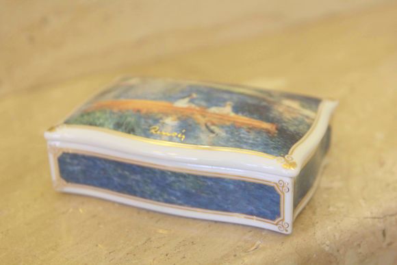 Фарфоровая шкатулка GOEBEL A. RENOIR