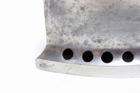 Коллекционный утюг с красной ручкой. Идеальное состояние