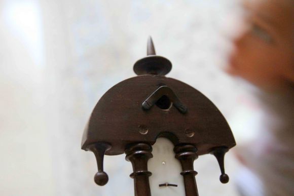 Антикварный барометр с термометром. Европа. Начало 20 века