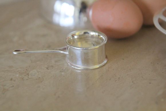 Раритетная яйцеварка в серебре. Европа. Начало 20 ого века