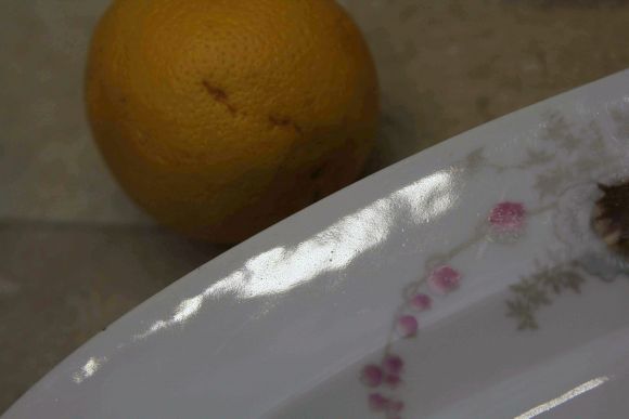 Старинное блюдо великолепного Великановского фарфора