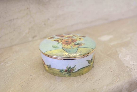 Фарфоровая шкатулка GOEBEL V.van Gogh