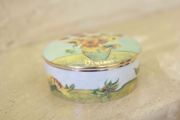 Фарфоровая шкатулка GOEBEL V.van Gogh