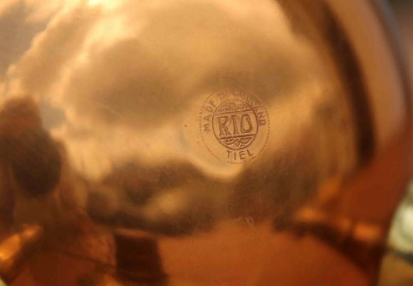 Голландская бульотка из меди. Раритет. Фирма RIO