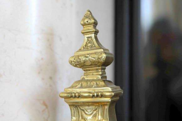 Антикварный каминный барьер. Франция 19 вв