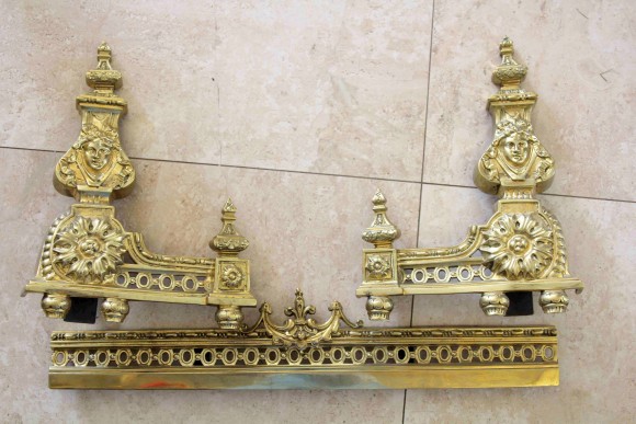 Антикварный каминный барьер. Франция 19 вв