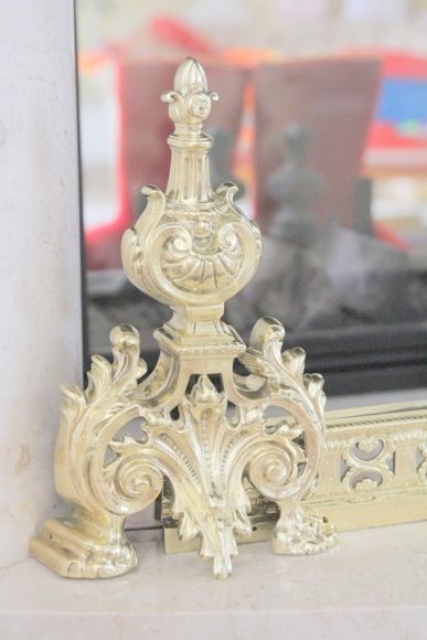 Антикварное ограждение для камина. Европа. Начало 20 века