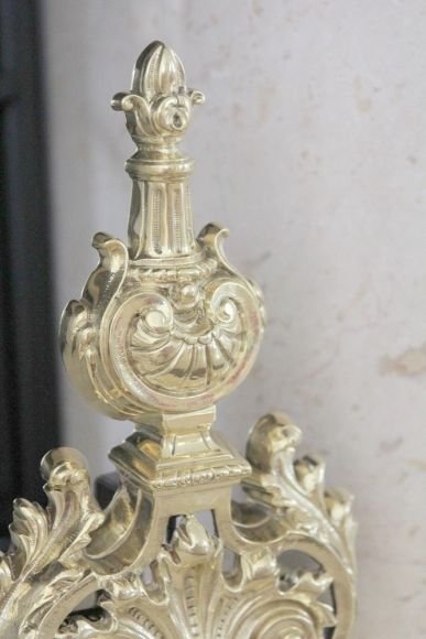 Антикварное ограждение для камина. Европа. Начало 20 века